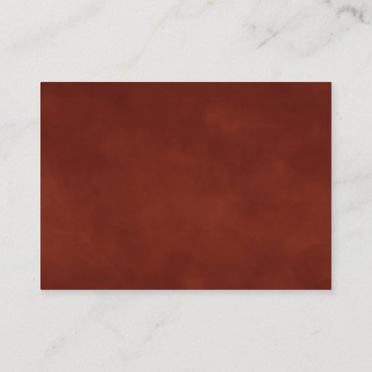 Pampas Grass Terracotta QR Code Hochzeiten Details Begleitkarte (Rückseite)