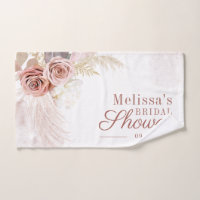 Pampas Grass Terracotta Script Brautparty