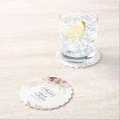 Pampas Grass Terracotta Tan Brautparty Untersetzer (Vor Ort)