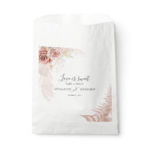 Pampas Grass Terracotta Wüste Palm Script Wedding