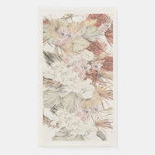 Pampas Grass Tropical Dschungel Wedding Serviette (Vorderseite)