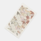 Pampas Grass Tropical Dschungel Wedding Serviette (Ecke)