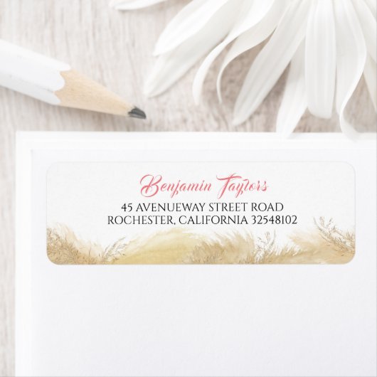 Pampas Grass Watercolor Exotic (Insitu)