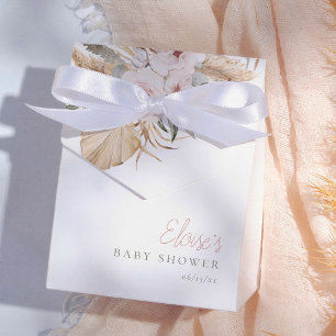 Pampasgras Boho Wüsten Mädchen Babyparty Geschenkschachtel