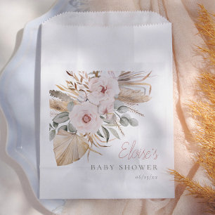 Pampasgras Boho Wüsten Mädchen Babyparty Geschenktütchen