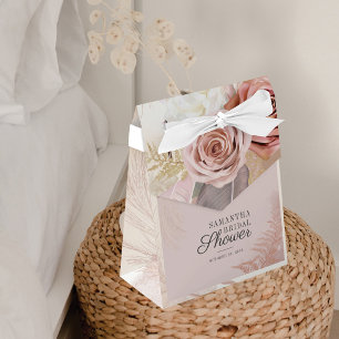 Pampasgras-Brautjunggesellinnenabschied Terrakotta Geschenkschachtel