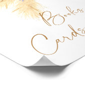 Pampasgras - BÜCHERKARTEN UND GIFTS Poster (Ecke)