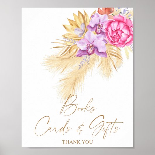 Pampasgras - BÜCHERKARTEN UND GIFTS Poster (Vorne)