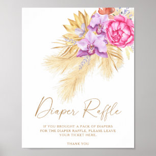 Pampasgras, getrocknet - Windeln Poster