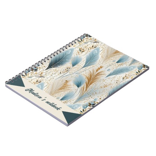 Pampasgras Notizblock (Linke Seite)