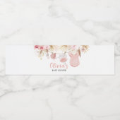 Pampass Grass Baby Kleidung Kinderdusche Wasserflaschenetikett (Einzelnes Label)