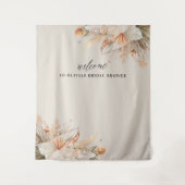 Pampelgras aus Brunch und Brautparty Wandteppich (Vorderseite)