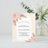 Pampelgras-Rose (Stehend Vorderseite)