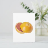 Pampelmuse Postkarte (Stehend Vorderseite)