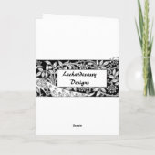 Pamper dich selbst karte (Rückseite)