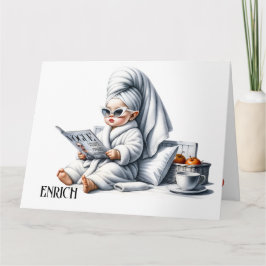 Pamper dich selbst karte