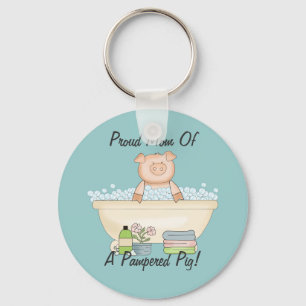 Pampered Piggy Schlüsselanhänger