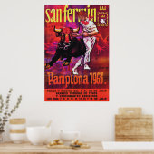 Pamplona 1963 poster (Küche)