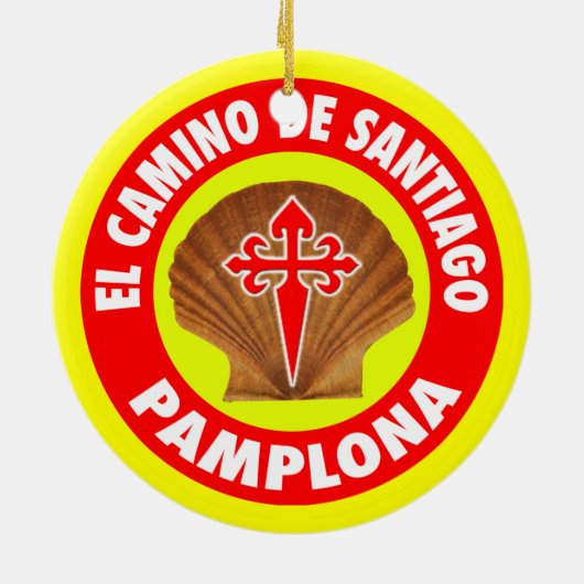 Pamplona Keramikornament (Hinten)