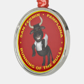 Pamplona - San Fermin Ornament Aus Metall (Links)