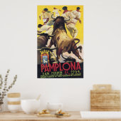 Pamplona San Fermin Poster (Küche)