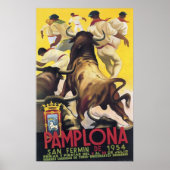 Pamplona San Fermin Poster (Vorne)