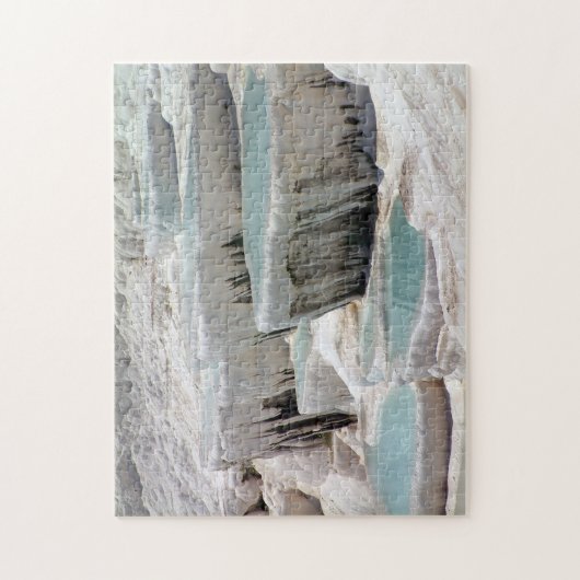 Pamukkale Blue & White Pools - Türkei Puzzle (Vertikal)