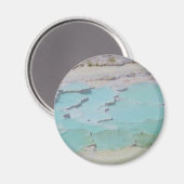 Pamukkale - Burg mit Baumwolle, Hierapolis Magnet (Vorderseite/Rückseite)