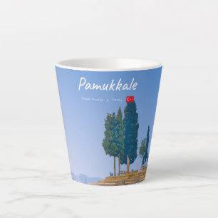 Pamukkale, Türkei - Kleine Thermalbecken Milchtasse