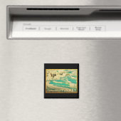 Pamukkale Türkei Magnet (In Situ (Geschirrspüler))