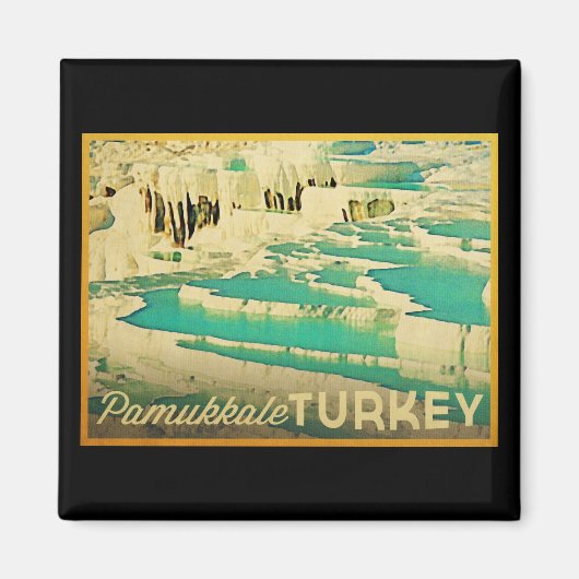 Pamukkale Türkei Magnet (Vorne)