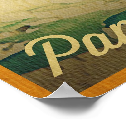 Pamukkale Türkei Poster (Ecke)