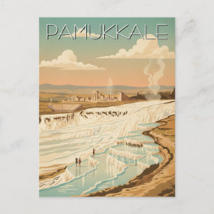 Pamukkale Türkei Reise Postkarte
