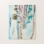 Pamukkale Türkei Reiselandschaft Puzzle (Vertikal)