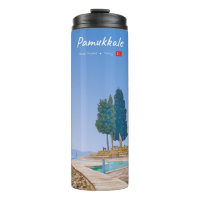 Pamukkale, Türkei - Thermische Becken