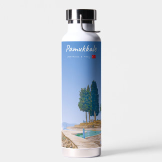 Pamukkale, Türkei - Thermische Becken Trinkflasche