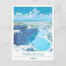 Pamukkale Türkei Travel Postkarte
