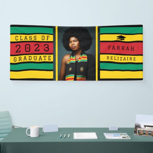 Pan African Abschluss Balloon Banner (Messe)