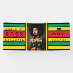 Pan African Abschluss Balloon Banner