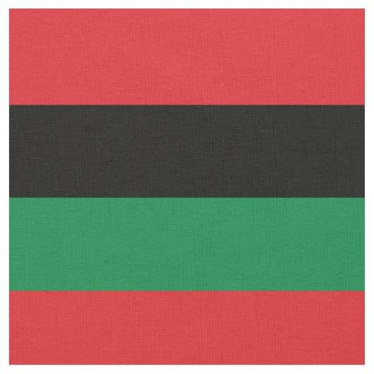 Pan African & Afro American UNIA Flag Stoff (Nahaufnahme)