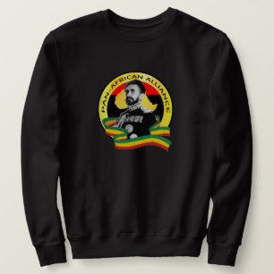 PAN-AFRICAN-ALLIANCE Africa Jah Rastafari Sweater  Sweatshirt
