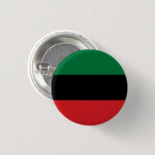 Pan African Black Power Button (Vorne & Hinten)