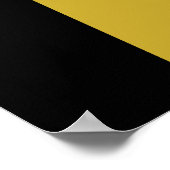 Pan-African Fist Poster der Juneteenth (Ecke)