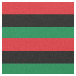 Pan African Flag African American Symbol Stoff