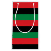 Pan-African Flag Geschenktasche Kleine Geschenktüte (Vorderseite)