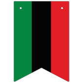 Pan African Flag Party, Unia Flaggen Symbol Banner (Erste Fahne)