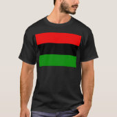 Pan African Flag T - Shirt (Vorderseite)
