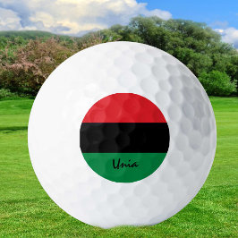 Pan African Flag & UNIA Golf / Golf Ball
