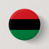 Pan African Flag & UNIA Symbol / Sport Fan Button (Vorderseite)