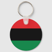 Pan African Flag & UNIA Symbol / Sport Fan Schlüsselanhänger (Rückseite)
